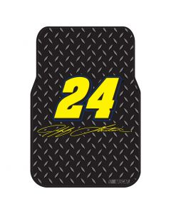 The Northwest Company Jeff Gordon Car Floor Mat (Set of 2) (NASCAR) - Jeff Gordon Car Floor Mat (Set of 2) (NASCAR)