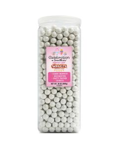 Celebrations By SweetWorks Sixlets(R) 30oz-Shimmer (TM) White - Celebrations By SweetWorks Sixlets(R) 30oz-Shimmer (TM) White