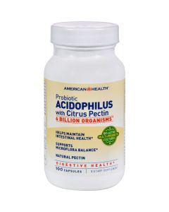 American Health Probiotic Acidophilus with Pectin - 100 Capsules