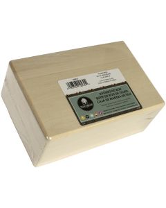 Walnut Hollow Basswood Hinged Box-8.25"X3.25"X5.38"