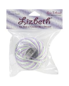 Handy Hands Lizbeth Cordonnet Cotton Size 3-Scottish Thistle