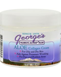 George's Aloe Vera Collagen Cream - 2 oz
