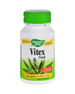 Nature's Way Vitex Fruit - 400 mg - 100 Capsules