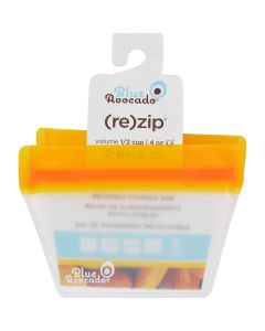 Blue Avocado Bag - Re-Zip - Half Cup - Orange - 2 Pack