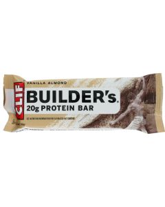 Clif Bar Builder Bar - Vanilla Almond - Case of 12 - 2.4 oz