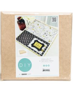 Kaisercraft Beyond The Page MDF Project Storage Box-13.75"X13.25"X2.25"