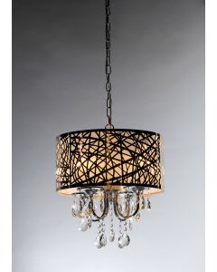 Warehouse of Tiffany Abstract 4-light Crystal Chandelier