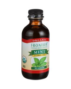 Frontier Herb Mint Flavor - Organic - 2 oz
