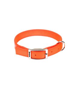 Remington Double-Ply Reflective Hound Dog Collar Orange 22" x 1" x 0.2"