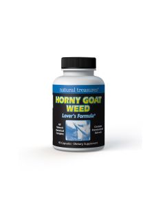 Natural Treasures Horny Goat Weed - 90 Capsules