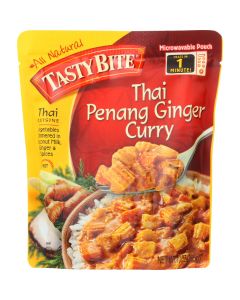 Tasty Bite Entree - Thai Cuisine - Thai Penang Ginger Curry - 10 oz - case of 6