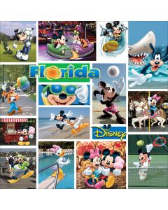 Trends International Disney Mickey Paper 12"X12"-Florida