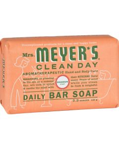Mrs. Meyer's Bar Soap - Geranium - 5.3 oz - Case of 12