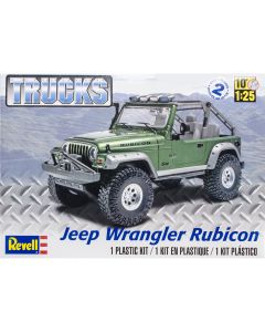 Revell Plastic Model Kit-Jeep Wrangler Rubicon 1:25