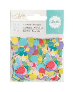 We R Memory Keepers We R DIY Party Confetti .3oz-Rainbow