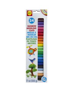 Alex Toys Modeling Clay .7oz 24/Pkg-Assorted Colors