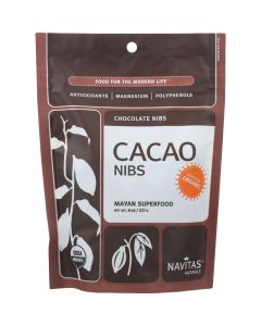 Navitas Naturals Cacao Nibs - Organic - Raw - 8 oz - case of 12