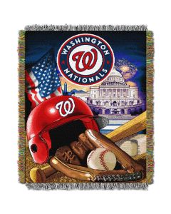 The Northwest Company Nationals  "Home Field Advantage" 48x60 Tapestry Throw