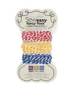 We R Memory Keepers Sew Easy Baker's Twine 8.7yd 3/Pkg-Primary