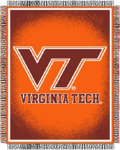 The Northwest Company Virginia Tech "Focus" 48"x60" Triple Woven Jacquard Throw (College) - Virginia Tech "Focus" 48"x60" Triple Woven Jacquard Throw (College)