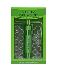 Makin's USA Makin's Professional Ultimate Clay Extruder Deluxe Set 21pcs-Anodized Aluminum