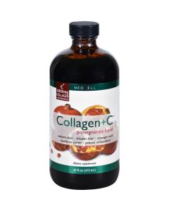 NeoCell Laboratories Collagen Plus Vitamin C - Pomegranate Liquid - 16 oz