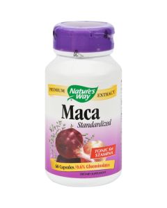 Nature's Way Maca Standardized - 60 Capsules