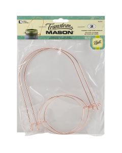 Loew-Cornell Transform Mason Wire Handles 2/Pkg-Copper
