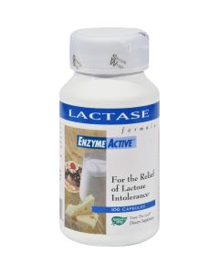 Nature's Way Lactase Formula - 100 Capsules