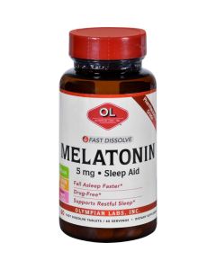 Olympian Labs Melatonin - 5 mg - 60 Fast Dissolve Tablets