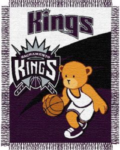 The Northwest Company Kings 044 baby 36"x 46" Triple Woven Jacquard Throw (NBA) - Kings 044 baby 36"x 46" Triple Woven Jacquard Throw (NBA)