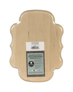 Walnut Hollow Basswood Monogram Plaque-12"X9"X.75"