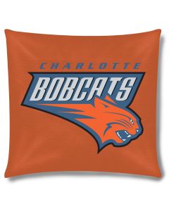 The Northwest Company Bobcats 18"x18" Cotton Duck Toss Pillow (NBA) - Bobcats 18"x18" Cotton Duck Toss Pillow (NBA)
