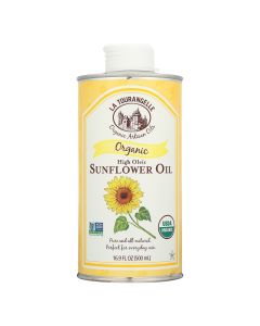 La Tourangelle Sunflower Oil - Case of 6 - 16.9 Fl oz.