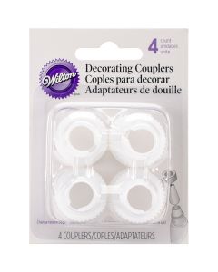 Wilton Decorating Couplers 4/Pkg-