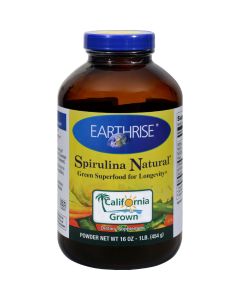 Earthrise Spirulina Natural Powder - 16 oz