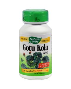 Nature's Way Gotu Kola Herb - 100 Capsules