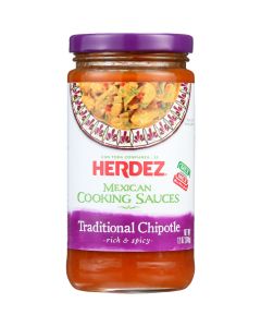 Herdez Cooking Sauce - Traditional Chipotle - 12 oz - case of 6