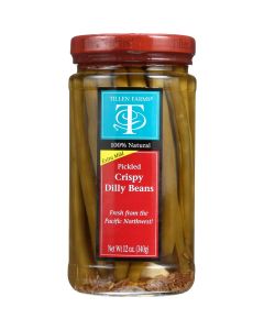 Tillen Farms Beans - Pickled - Crispy Dilly - 12 oz - case of 6