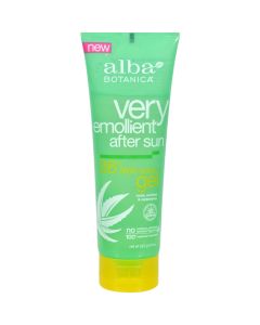 Alba Botanica After Sun Gel - 98% Aloe - 8 oz