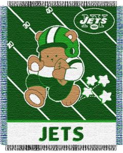 The Northwest Company Jets baby 36"x 46" Triple Woven Jacquard Throw (NFL) - Jets baby 36"x 46" Triple Woven Jacquard Throw (NFL)