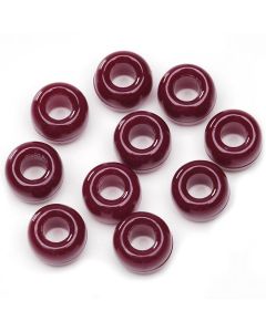Darice Pony Beads 6mmX9mm 720/Pkg-Opaque Burgundy