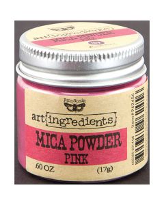 Prima Marketing Finnabair Art Ingredients Mica Powder .6oz-Pink