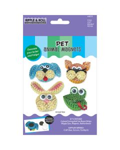 Quilled Creations Quilling Magnet Kit-Pet