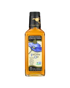 International Collection Flax-Seed Oil - Virgin - Case of 6 - 8.45 Fl oz.