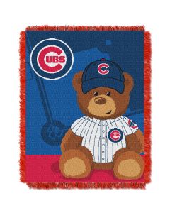 The Northwest Company Cubs  Baby 36x46 Triple Woven Jacquard Throw - Field Bear Series