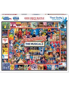 White Mountain Puzzles Jigsaw Puzzle 1000 Pieces 24"X30"-Broadway