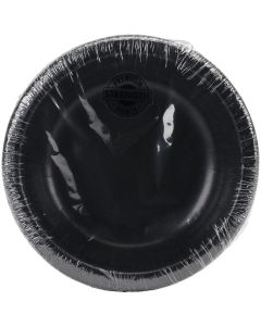 Creative Converting Paper Bowls 20oz 20/Pkg-Black