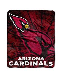 The Northwest Company CARDINALS "Roll Out" 50"x60" Raschel Throw (NFL) - CARDINALS "Roll Out" 50"x60" Raschel Throw (NFL)