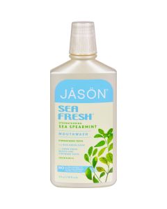 Jason Natural Products Jason Sea Fresh Biologically Active Mouthwash Deep Sea Spearmint - 16 fl oz